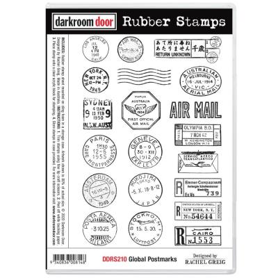 Darkroom Door Rubber Stamps - Global Postmarks
